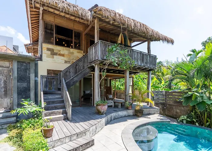 ヴィラ 5br Tropical With Pool Near Pererenan - Perfect For Families & Groups